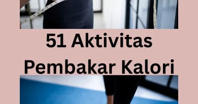 51 Aktivitas Pembakar Kalori