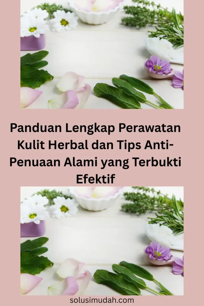 Panduan Lengkap Perawatan Kulit Herbal dan Tips Anti-Penuaan Alami yang Terbukti Efektif