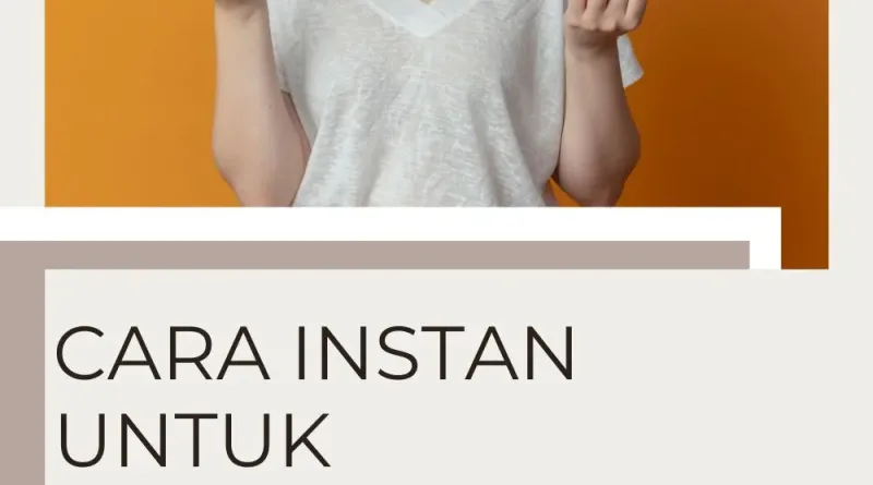 Cara Instan Untuk Menghentikan Kebiasaan Buruk