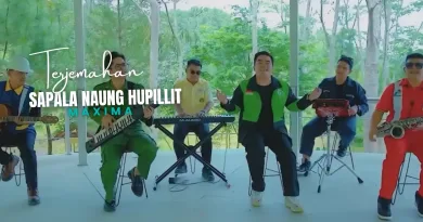 Terjemahan Dan Lirik Lagu Sapala Naung Hupillit - Maxima